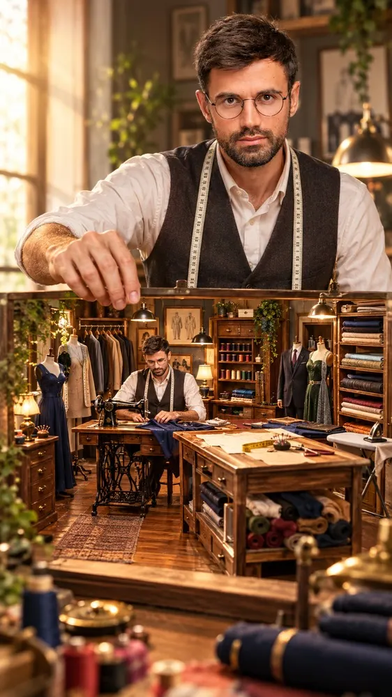 نمونه خروجی قالب خیاطی در دنیای مینیاتور